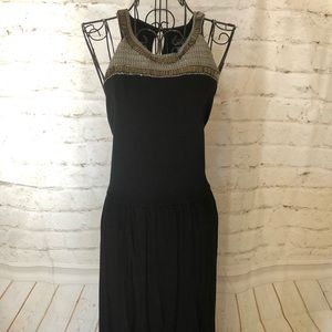 ⚡️3/$30⚡️ Stunning embellished black maxi